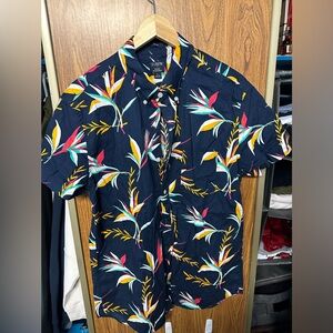 J Crew - Summer Print Short Sleeve Shirt